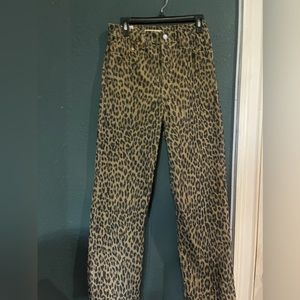 Cheetah/leopard print, levis ribcage